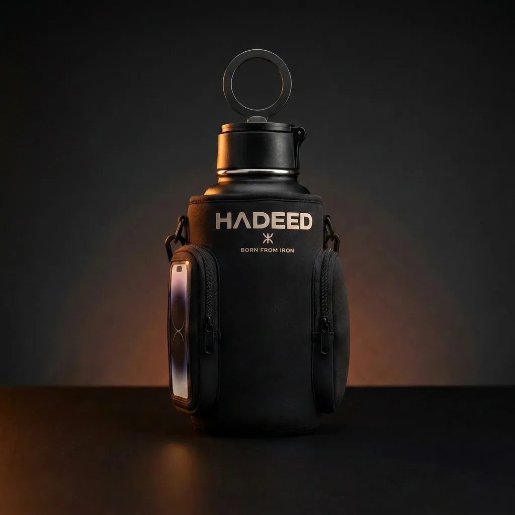 The HADEED System — bottle inside the carrier